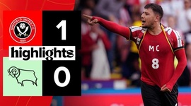Championship: Sheffield Utd 1 - 0 Derby County (2024-2025)