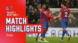 Premier League: Crystal Palace 2 - 3 West Ham (2021-2022)