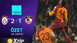 Super Ligi: Galatasaray 2 - 1 Gaziantep FK (2023-2024)