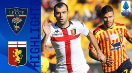 Serie A: Lecce 2 - 2 Genoa (2019-2020)