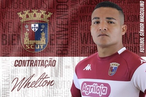 OFICIAL: Avançado Welthon regressa a Portugal para reforçar o Torreense