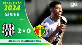 Série B: Ponte Preta 2 - 0 Brusque (2024)