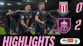 Championship: Stoke City 0 - 2 Burnley (2024-2025)