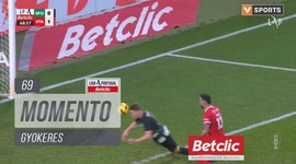 Liga Portugal Betclic: Sporting vs Santa Clara, Jogada Gyokeres, 69' (2024-2025)