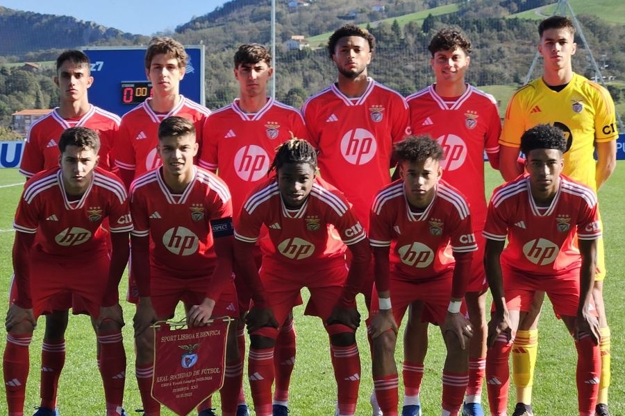 Youth League: Benfica sofre primeira derrota na prova na deslocação ao reduto da Real Sociedad