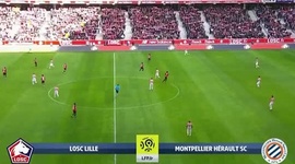 Ligue 1: Lille 0 - 0 Montpellier (2018-2019)