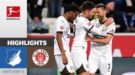 Bundesliga: 1899 Hoffenheim 0 - 2 FC St. Pauli (2024-2025)