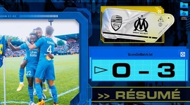 Ligue 1: Lorient 0 - 3 Marseille (2021-2022)