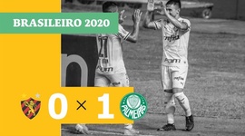 Brasileirão: Sport 0 - 1 Palmeiras (2020)