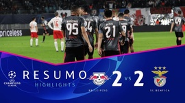 Liga Campeões: RB Leipzig 2 - 2 Benfica (2019-2020)