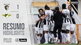 Liga Portugal Bwin: Portimonense 1 - 0 Moreirense (2021-2022)