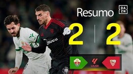 La Liga: Elche 2 - 2 Sevilla (2025-2026)