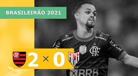Brasileirão: Flamengo 2 - 0 Atlético-GO (2021)