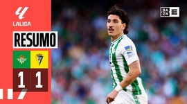 La Liga: Bétis 1 - 1 Cádiz (2023-2024)