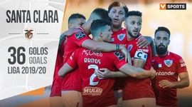 Santa Clara: Os 36 golos na Liga 19/20