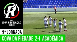 Liga Revelação: Cova Piedade 2 - 1 Académica (2019-2020)