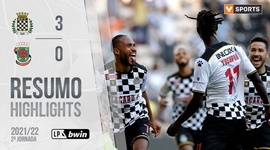 Liga Portugal Bwin: Boavista 3 - 0 Paços Ferreira (2021-2022)