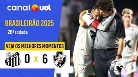 Brasileirão: Santos 0 - 6 Vasco (2025)