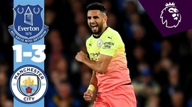 Premier League: Everton 1 - 3 Man City (2019-2020)