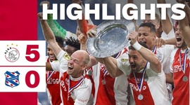 Eredivisie League: Ajax 5 - 0 SC Heerenveen (2021-2022)