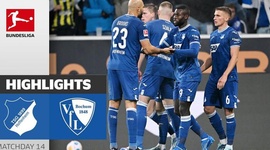 Bundesliga: 1899 Hoffenheim 3 - 1 VfL Bochum (2023-2024)