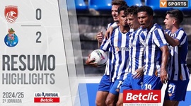Liga Portugal Betclic: Santa Clara 0 - 2 FC Porto (2024-2025)