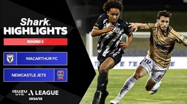 A-League: Macarthur FC 1 - 2 Newcastle Jets (2024-2025)