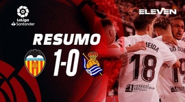 La Liga: Valência 1 - 0 Real Sociedad (2022-2023)