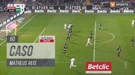 Liga Portugal Betclic: V. Guimarães vs Sporting, Caso Matheus Reis, 60' (2024-2025)