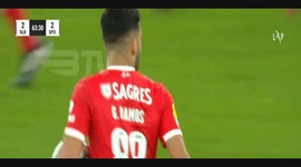 Liga Portugal Bwin: Benfica (2-2) Sporting, Golo Gonçalo Ramos, 64m (2022-2023)