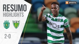 Liga NOS: Sporting 2 - 0 Tondela (2019-2020)