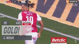 Liga Portugal Betclic: Sp. Braga vs Farense, Golo 2-1 C. Ndour (2023-2024)