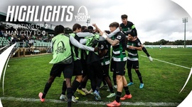 UEFA Youth League: Sporting 2 - 0 Man City (2024-2025)