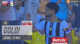 Liga Portugal Betclic: Nacional vs Farense, Golo 1-0 Daniel Penha (2024-2025)