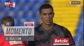 Liga Portugal Betclic: Santa Clara vs Sp. Braga, Jogada El Ouazzani, 26' (2024-2025)
