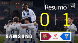 La Liga: Barcelona 0 - 1 Leganés (2024-2025)