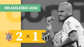 Brasileirão: Corinthians 2 - 1 Ceará (2020)