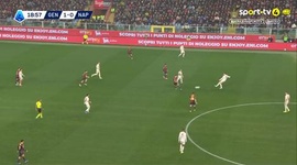 Serie A: Genoa vs Napoli, Golo 1-1 R. Højlund (2025-2026)