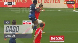 Liga Portugal Betclic: Benfica vs Arouca, Caso Di María, 75' (2024-2025)