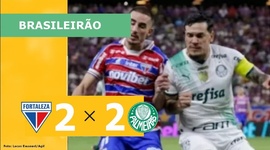 Brasileirão: Fortaleza 2 - 2 Palmeiras (2023)