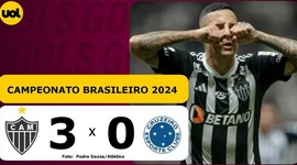 Brasileirão: Atlético-MG 3 - 0 Cruzeiro (2024)
