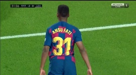 La Liga: Barcelona 2 - 1 Levante (2019-2020)