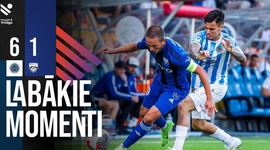 Virsliga: Riga FC 6 - 1 Grobinas SC (2024)