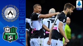 Serie A: Udinese 2 - 0 Sassuolo (2020-2021)