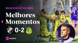 Brasileirão: Vasco 0 - 2 Mirassol (2025)