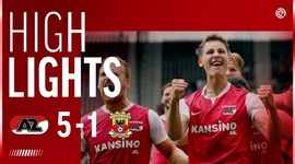 Eredivisie League: AZ 5 - 1 Go Ahead Eagles (2023-2024)