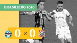 Brasileirão: Grêmio 0 - 0 Corinthians (2020)