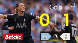 Premier League: Man City vs Tottenham, Golo 0-1 Brennan Johnson (2025-2026)