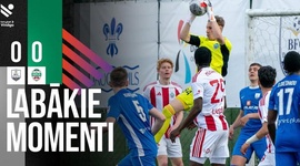Virsliga: BFC Daugavpils 0 - 0 FK Liepāja (2024)