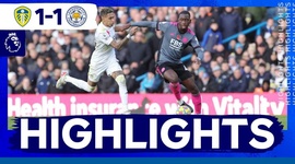 Premier League: Leeds 1 - 1 Leicester (2021-2022)